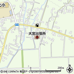 栃木県栃木市大宮町422周辺の地図