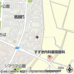 栃木県下野市祇園5丁目20-10周辺の地図