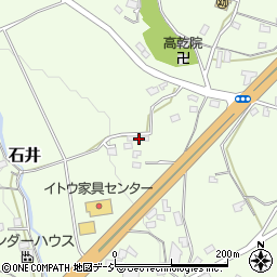 茨城県笠間市石井1570周辺の地図