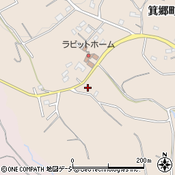 群馬県高崎市箕郷町富岡1517周辺の地図