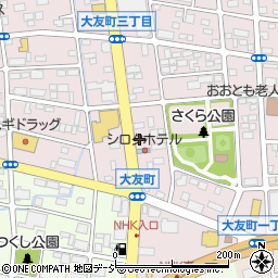 パスタハウスボストン前橋店周辺の地図