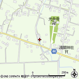 栃木県栃木市大宮町1555周辺の地図