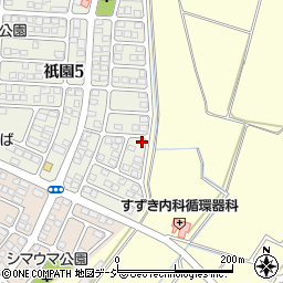 栃木県下野市祇園5丁目20-2周辺の地図