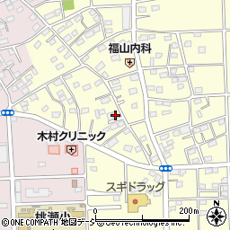 群馬県前橋市東片貝町167-2周辺の地図