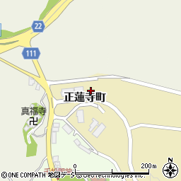 石川県小松市正蓮寺町（は）周辺の地図