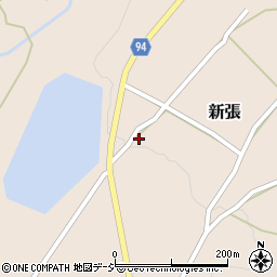 長野県東御市新張724周辺の地図