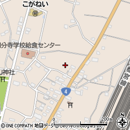 栃木県下野市小金井1227-3周辺の地図