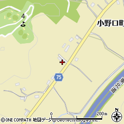 栃木県栃木市小野口町1398周辺の地図