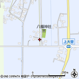 栃木県真岡市上大曽464周辺の地図