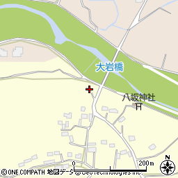 栃木県栃木市岩出町396周辺の地図