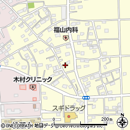 群馬県前橋市東片貝町181-1周辺の地図