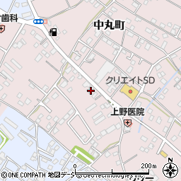 茨城県水戸市中丸町300-6周辺の地図