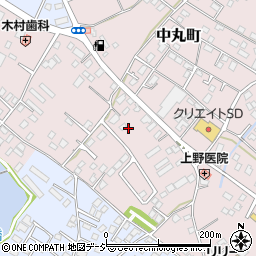 茨城県水戸市中丸町306周辺の地図