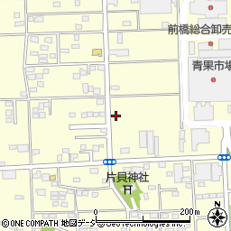 群馬県前橋市東片貝町408周辺の地図