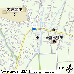 栃木県栃木市大宮町399周辺の地図