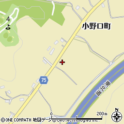 栃木県栃木市小野口町425周辺の地図