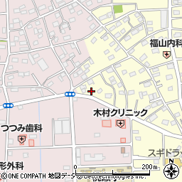 群馬県前橋市東片貝町118周辺の地図