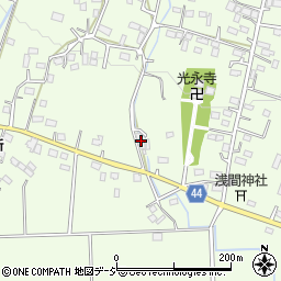 栃木県栃木市大宮町1554-1周辺の地図