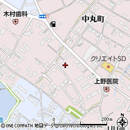 茨城県水戸市中丸町305周辺の地図