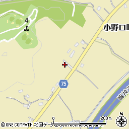 栃木県栃木市小野口町1517周辺の地図