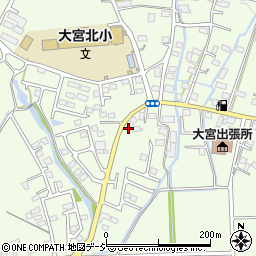 栃木県栃木市大宮町394-23周辺の地図