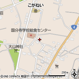 栃木県下野市小金井1232周辺の地図