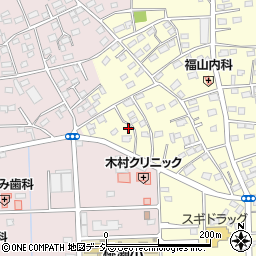 群馬県前橋市東片貝町132周辺の地図