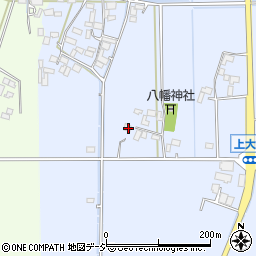 栃木県真岡市上大曽457-1周辺の地図