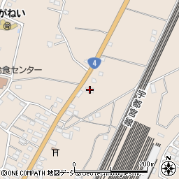 栃木県下野市小金井2648周辺の地図