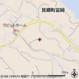 群馬県高崎市箕郷町富岡1502周辺の地図