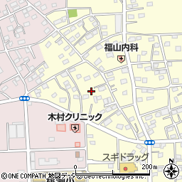 群馬県前橋市東片貝町163-3周辺の地図