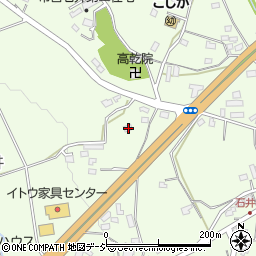 茨城県笠間市石井1577周辺の地図