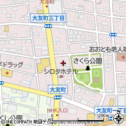 小松物産株式会社　群馬営業所周辺の地図
