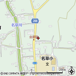 栃木県足利市名草中町1200周辺の地図