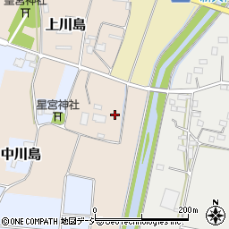 栃木県下野市上川島44周辺の地図