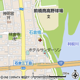Ryoutei一楽周辺の地図