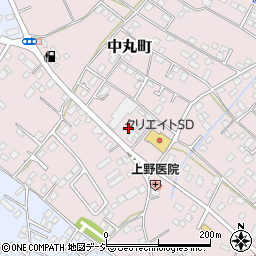 中丸自動車周辺の地図