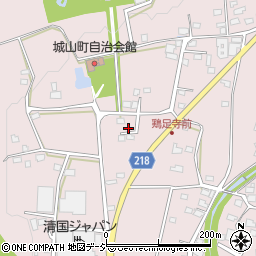 栃木県足利市小俣町2501周辺の地図