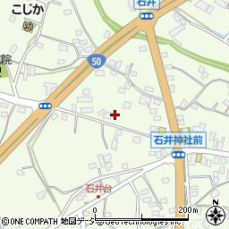 茨城県笠間市石井1441周辺の地図