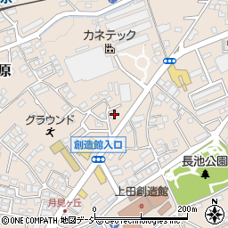 ファミリーマート上田長池店周辺の地図