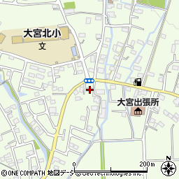 栃木県栃木市大宮町400周辺の地図