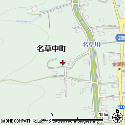 栃木県足利市名草中町3577周辺の地図