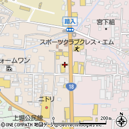 タイヤガーデン上田周辺の地図