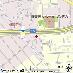 群馬県高崎市引間町1257-3周辺の地図