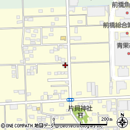 群馬県前橋市東片貝町289周辺の地図