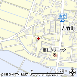 石川県小松市吉竹町南周辺の地図