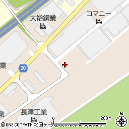 石川県小松市工業団地周辺の地図