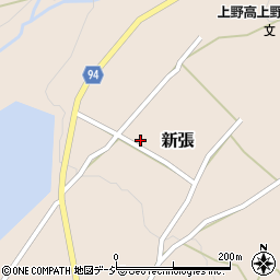 長野県東御市新張1280周辺の地図
