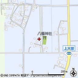 栃木県真岡市上大曽455周辺の地図