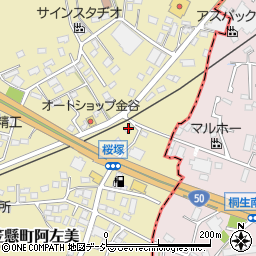 うなぎ山本家周辺の地図